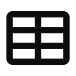 Table SVG Icon